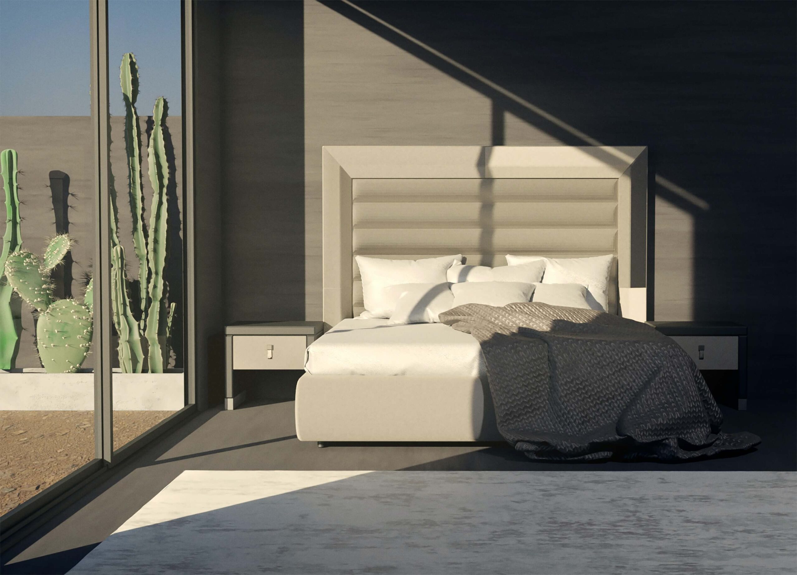 kamar hotel modern