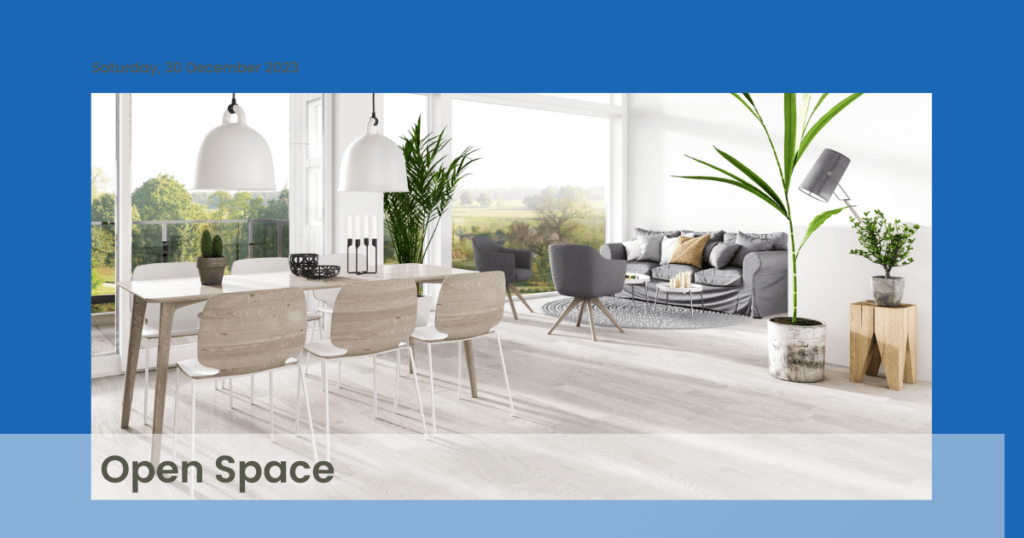 penggunaan produk smart film dari privaglass untuk ruang kerja berkonsep open space